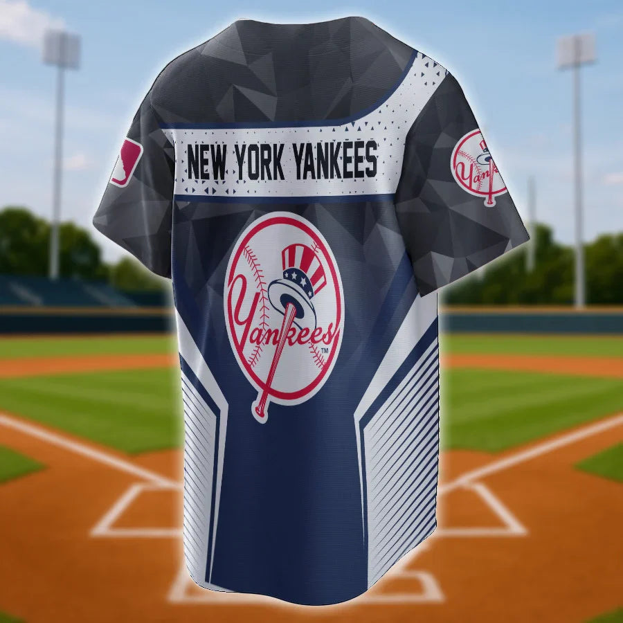 LIMITED EDITION - NEW CUSTOMIZED MLB01 NY YANKEES BASEBALL JERSEY