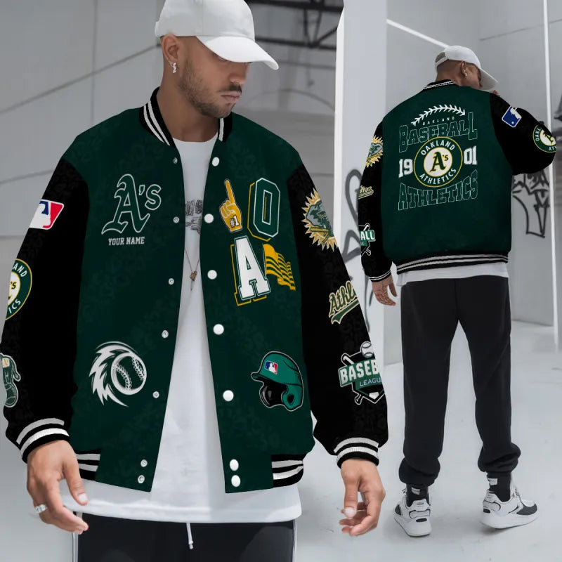 LIMITED EDITION - NEW CUSTOMIZED MLB23 OAS OAKLAND ATHLETICS UNISEX T-SHIRT, POLO, HOODIE & JACKETS