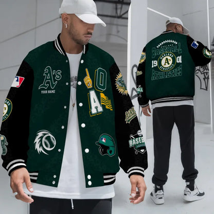 LIMITED EDITION - NEW CUSTOMIZED MLB23 OAS OAKLAND ATHLETICS UNISEX T-SHIRT, POLO, HOODIE & JACKETS