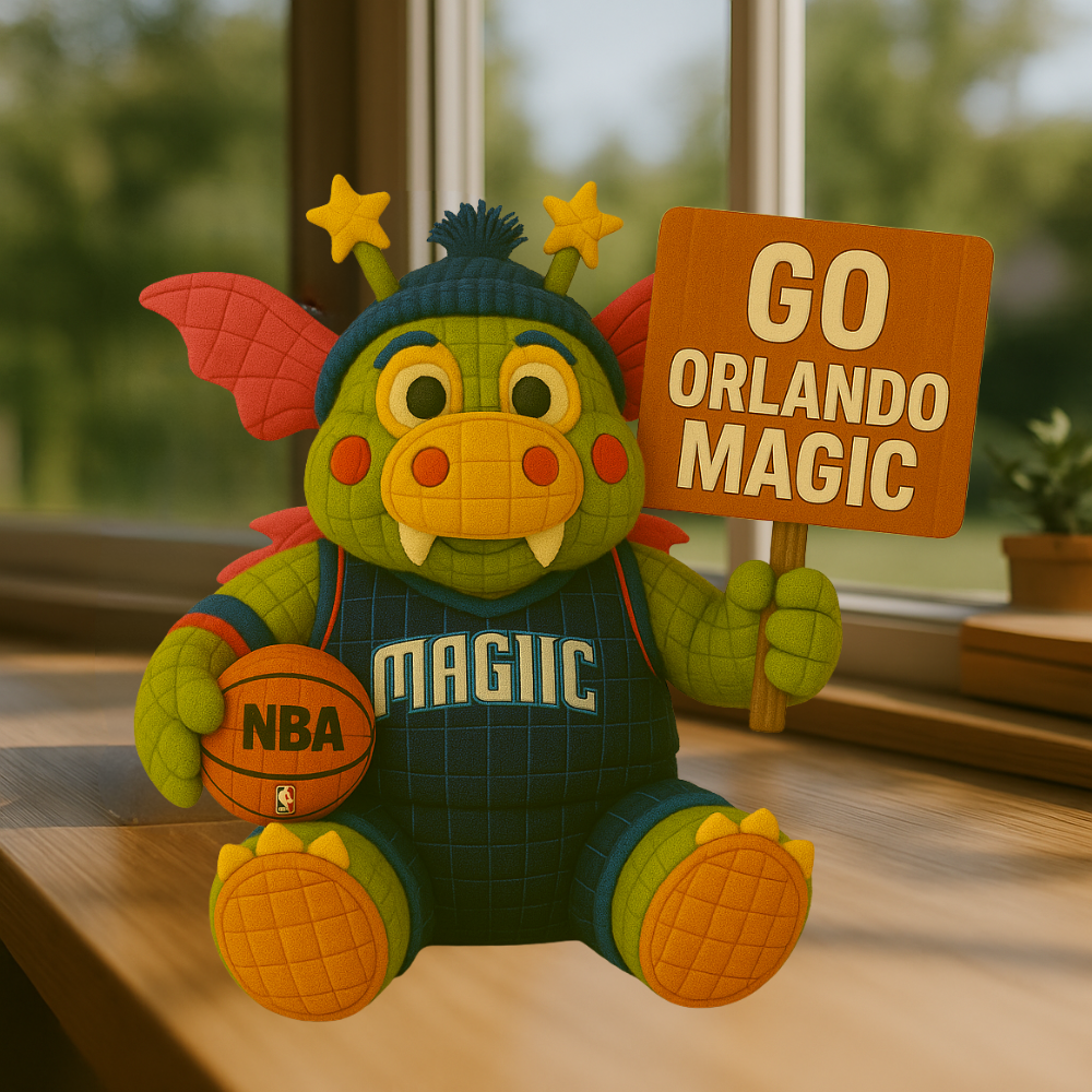 Limited Edition - NBA 15 OM Orlando Magic Handmade Crochet