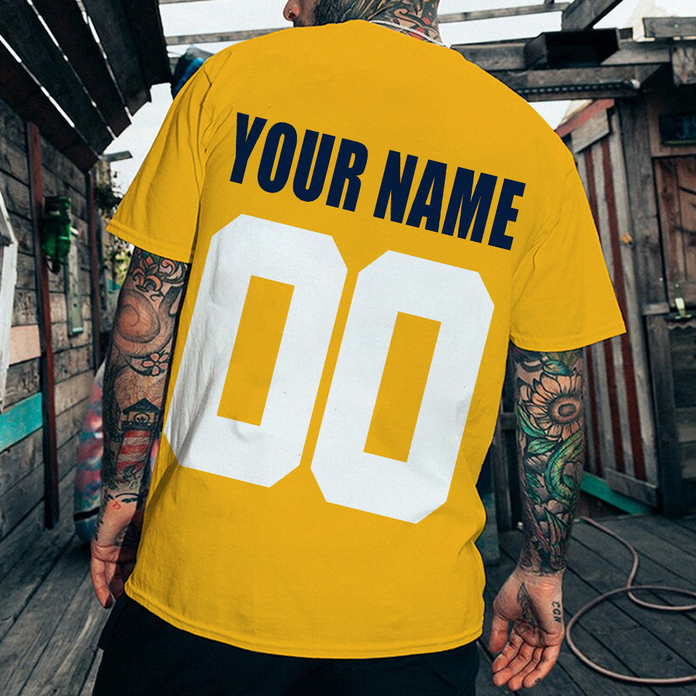 LIMITED EDITION - NEW CUSTOMIZED NHL31 NVP NASHVILLE PREDATORS T-SHIRT FOR FAMILY (ADULTS & KIDS)