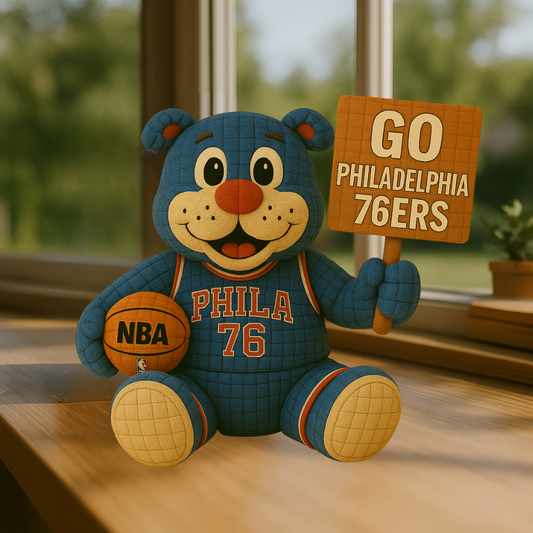 Limited Edition - NBA 26 P76 Philadelphia 76ers Handmade Crochet