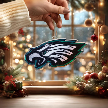 LIMITED EDITION - NEW CUSTOMIZED NFL02 PPE PHILADELPHIA EAGLES ACRYLIC ORNAMENT