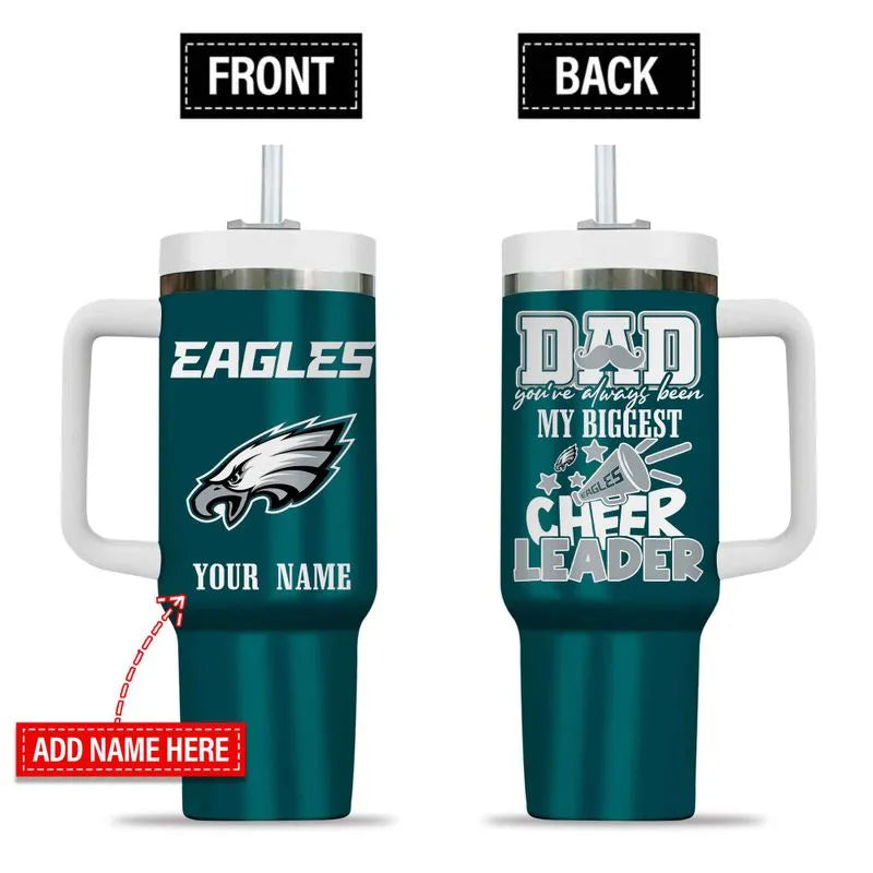 LIMITED EDITION - NEW CUSTOMIZED NFL02 PPE PHILADELPHIA EAGLES 40oz TUMBLER