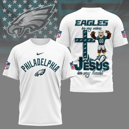 LIMITED EDITION - NEW CUSTOMIZED NFL02 PPE PHILADELPHIA EAGLES T-SHIRT | MULTIPLE COLORS AVAILABLE