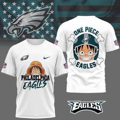 LIMITED EDITION - NEW CUSTOMIZED NFL02 PPE PHILADELPHIA EAGLES ONE PIECE FAN 3D SHIRT