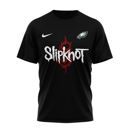 LIMITED EDITION - NEW CUSTOMIZED NFL02 PPE PHILADELPHIA EAGLES SLIPKNOT 3D SHIRT