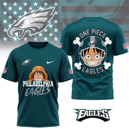LIMITED EDITION - NEW CUSTOMIZED NFL02 PPE PHILADELPHIA EAGLES ONE PIECE FAN 3D SHIRT
