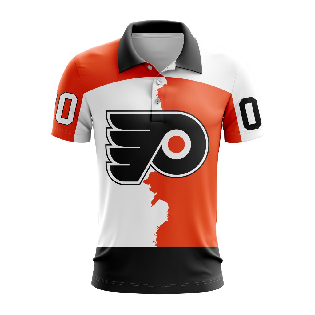 LIMITED EDITION - NEW CUSTOMIZED NHL27 PPF PHILADELPHIA FLYERS UNISEX T-SHIRT, POLO, HOODIE & JACKETS