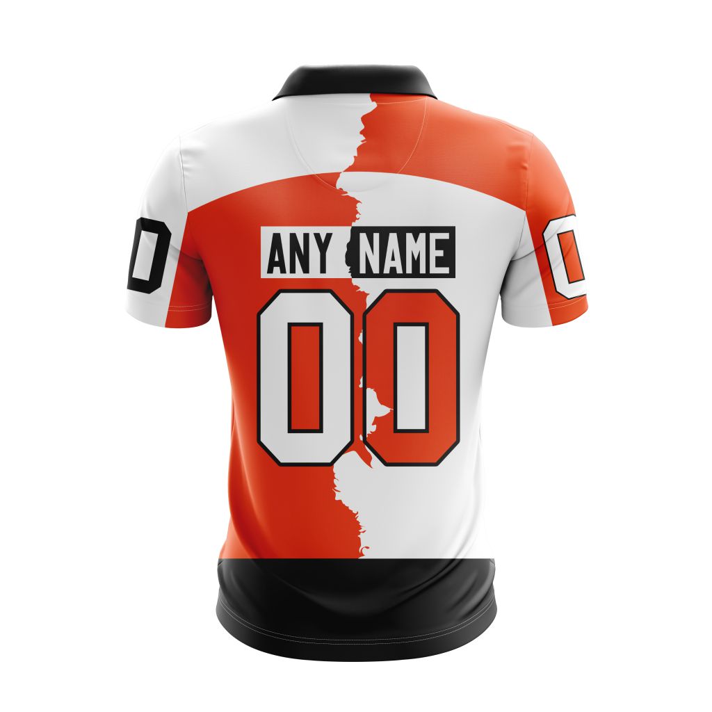 LIMITED EDITION - NEW CUSTOMIZED NHL27 PPF PHILADELPHIA FLYERS UNISEX T-SHIRT, POLO, HOODIE & JACKETS