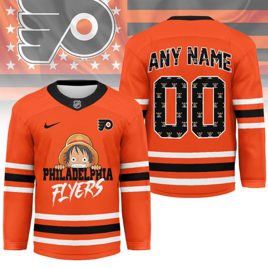 LIMITED EDITION - NEW CUSTOMIZED NHL27 PD FLYERS UNISEX HOCKEY JERSEY