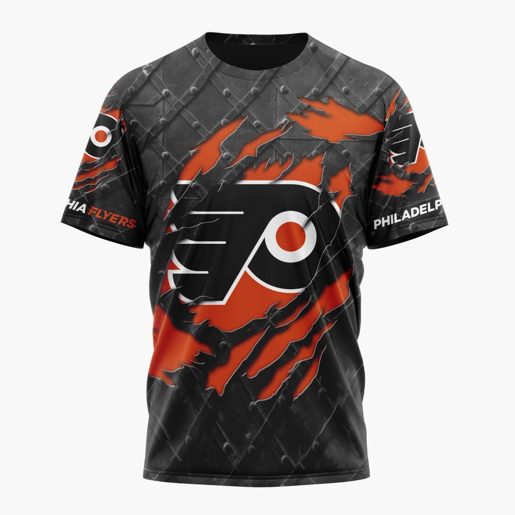 LIMITED EDITION - NEW CUSTOMIZED NHL27 PPF PHILADELPHIA FLYERS UNISEX T-SHIRT, POLO, HOODIE & JACKETS
