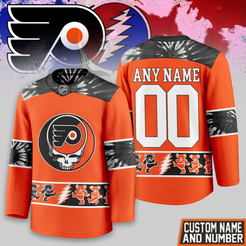 LIMITED EDITION - NEW CUSTOMIZED NHL27 PD FLYERS UNISEX HOCKEY JERSEY