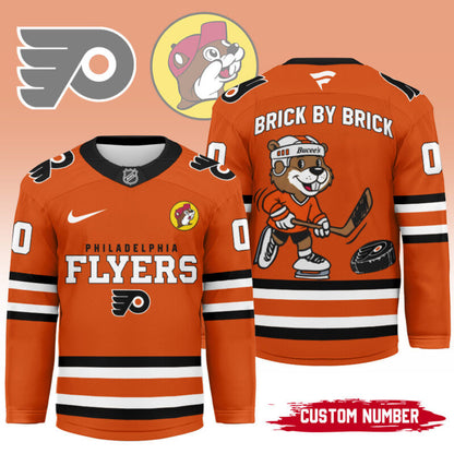LIMITED EDITION - NEW CUSTOMIZED NHL27 PD FLYERS UNISEX HOCKEY JERSEY