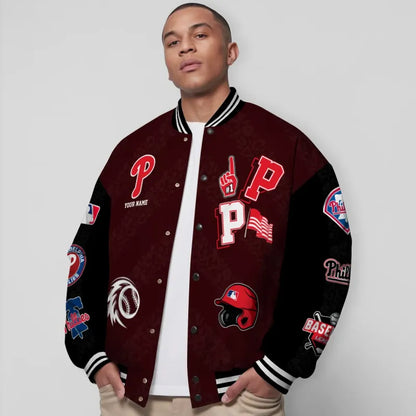 LIMITED EDITION - NEW CUSTOMIZED MLB11 PPS PHILADELPHIA PHILLIES UNISEX T-SHIRT, POLO, HOODIE & JACKETS