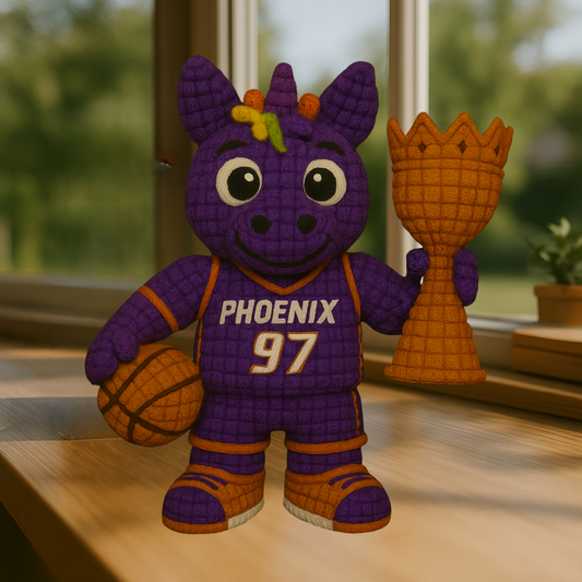 LIMITED EDITION - WNBA 07 PNM PHOENIX MERCURY HANDMADE CROCHET