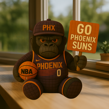 Limited Edition - NBA 21 PS Phoenix Suns Handmade Crochet