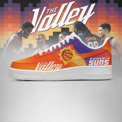 LIMITED EDITION - NEW CUSTOMIZED NBA21 PH SUNS AF1 SHOES
