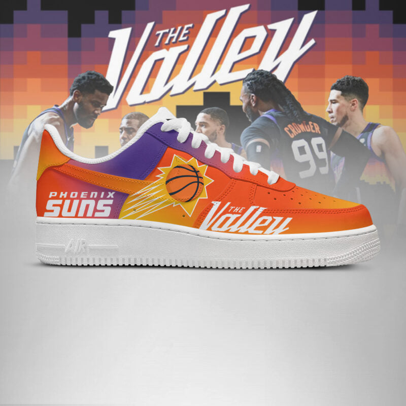 LIMITED EDITION - NEW CUSTOMIZED NBA21 PH SUNS AF1 SHOES