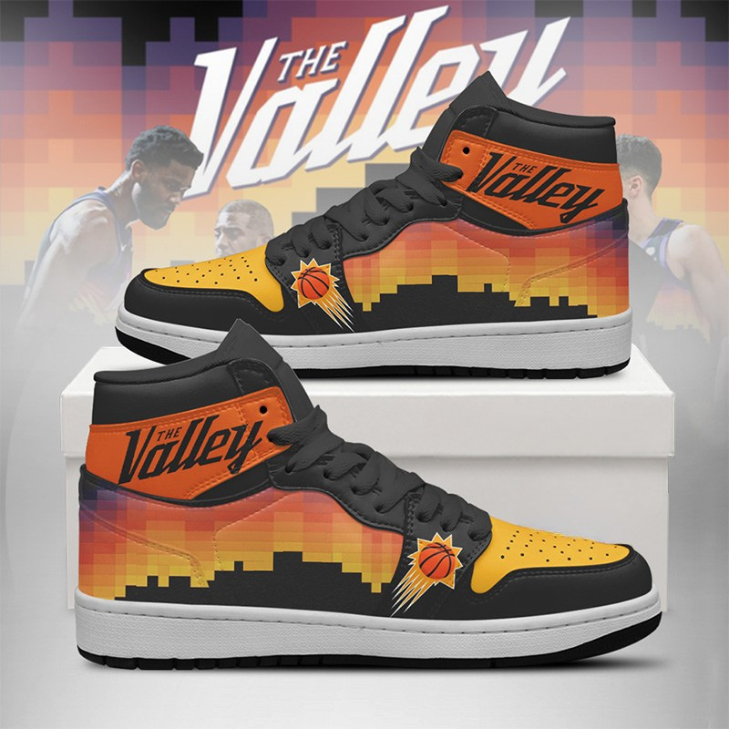 LIMITED EDITION - NEW CUSTOMIZED NBA21 PH SUNS AIR JORDAN SNEAKERS