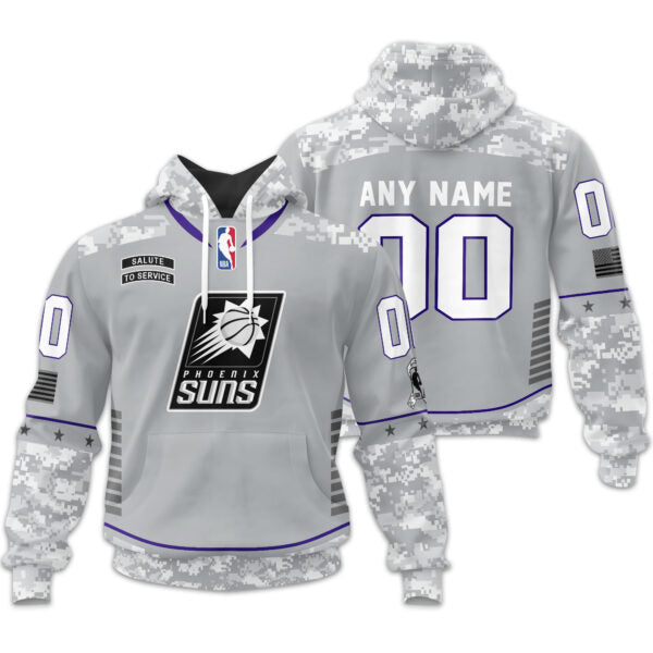 LIMITED EDITION - NEW CUSTOMIZED NBA21 PS PHOENIX SUNS UNISEX T-SHIRT, POLO, HOODIE & JACKETS