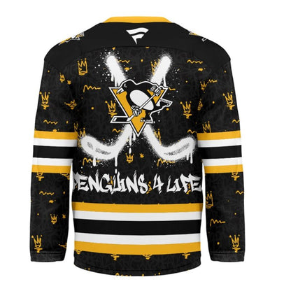 LIMITED EDITION - NEW CUSTOMIZED NHL26 PB PENGUINS UNISEX HOCKEY JERSEY