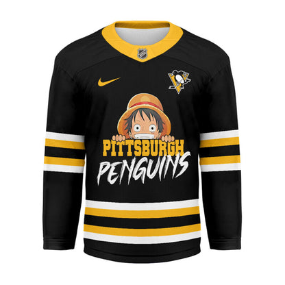 LIMITED EDITION - NEW CUSTOMIZED NHL26 PB PENGUINS UNISEX HOCKEY JERSEY