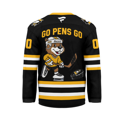 LIMITED EDITION - NEW CUSTOMIZED NHL26 PB PENGUINS UNISEX HOCKEY JERSEY