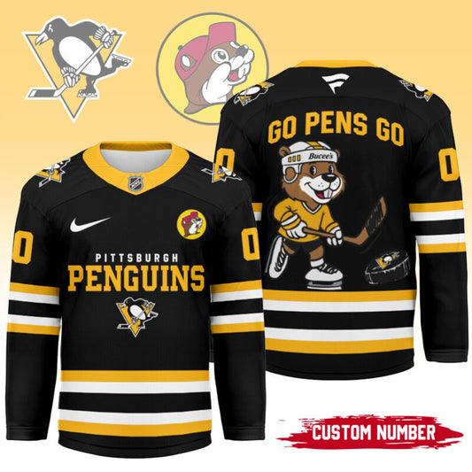 LIMITED EDITION - NEW CUSTOMIZED NHL26 PB PENGUINS UNISEX HOCKEY JERSEY