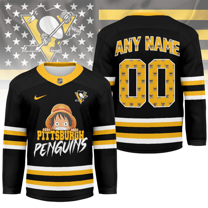 LIMITED EDITION - NEW CUSTOMIZED NHL26 PB PENGUINS UNISEX HOCKEY JERSEY