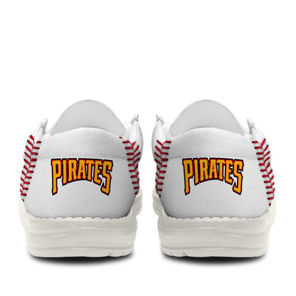 LIMITED EDITION - NEW CUSTOMIZED MLB29 PB PIRATES LOAFER SHOES