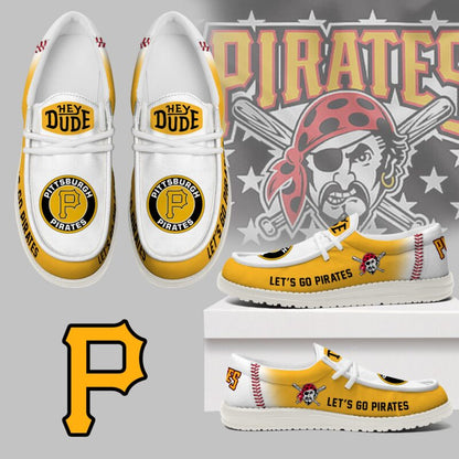 LIMITED EDITION - NEW CUSTOMIZED MLB29 PB PIRATES LOAFER SHOES
