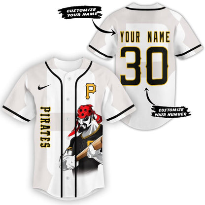 LIMITED EDITION - NEW CUSTOMIZED MLB29 PB PIRATES BASEBALL JERSEY