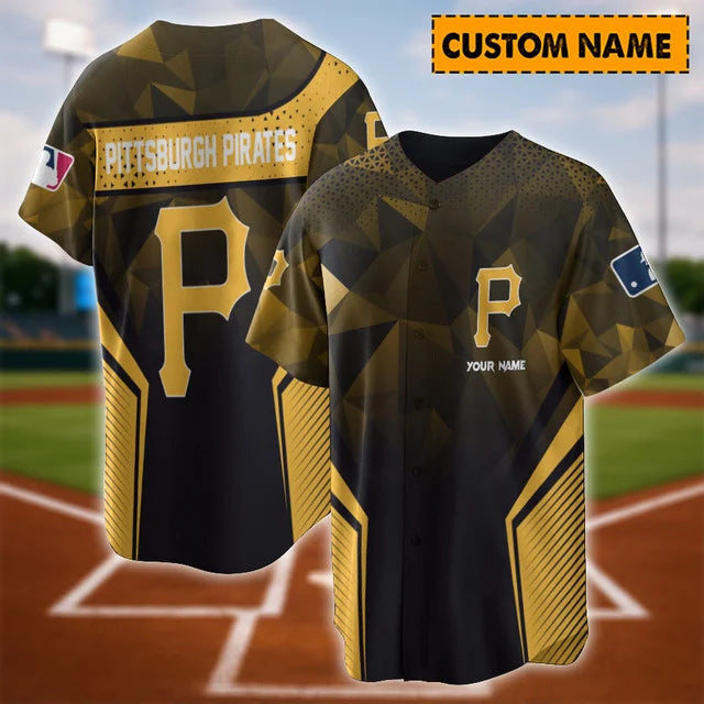 LIMITED EDITION - NEW CUSTOMIZED MLB29 PB PIRATES BASEBALL JERSEY