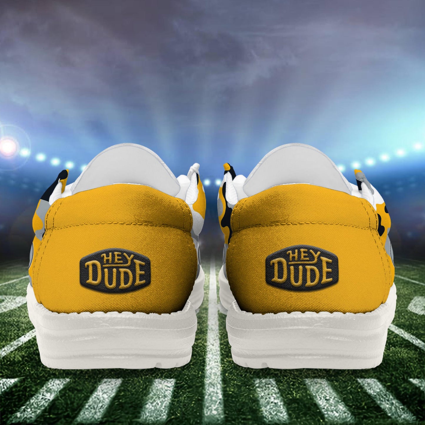LIMITED EDITION - NEW CUSTOMIZED NFL14 PSB PITTSBURGH STEELERS LOAFER SHOES