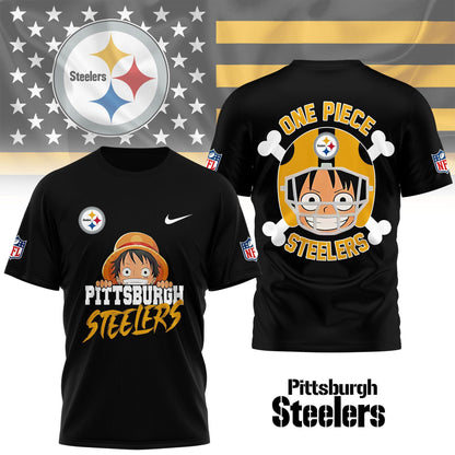 LIMITED EDITION - NEW CUSTOMIZED NFL14 PSB PITTSBURGH STEELERS ONE PIECE FAN 3D SHIRT