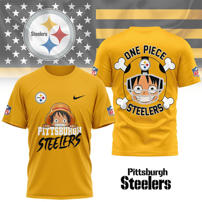 LIMITED EDITION - NEW CUSTOMIZED NFL14 PSB PITTSBURGH STEELERS ONE PIECE FAN 3D SHIRT