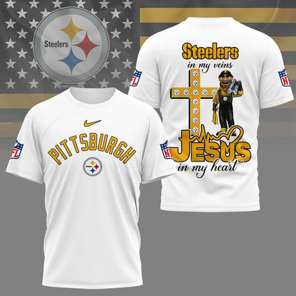 LIMITED EDITION - NEW CUSTOMIZED NFL14 PSB PITTSBURGH STEELERS T-SHIRT | MULTIPLE COLORS AVAILABLE