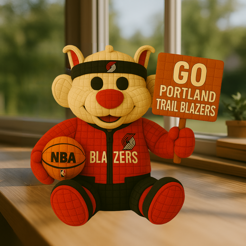 Limited Edition - NBA 22 PTB Portland Trail Blazers Handmade Crochet