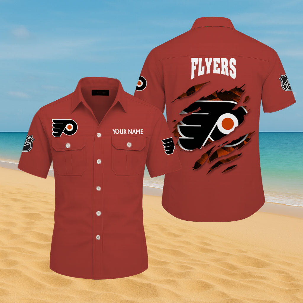 LIMITED EDITION - NEW CUSTOMIZED NHL27 PPF PHILADELPHIA FLYERS CARGO SHIRT