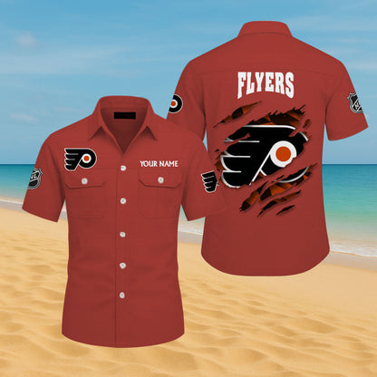 LIMITED EDITION - NEW CUSTOMIZED NHL27 PPF PHILADELPHIA FLYERS CARGO SHIRT