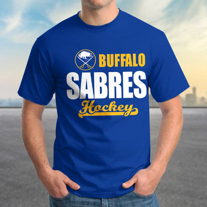 LIMITED EDITION - NEW CUSTOMIZED NHL28 BFS BUFFALO SABRES T-SHIRT FOR FAMILY (ADULTS & KIDS)
