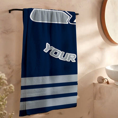 LIMITED EDITION - NEW CUSTOMIZED NFL06 SSH SEATTLE SEAHAWKS BEACH & BATH TOWEL