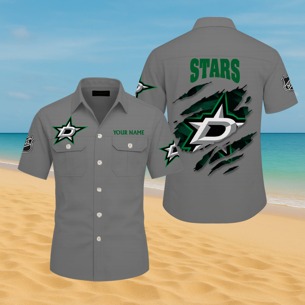 LIMITED EDITION - NEW CUSTOMIZED NHL15 DLS DALLAS STARS CARGO SHIRT