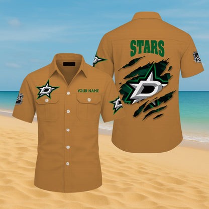 LIMITED EDITION - NEW CUSTOMIZED NHL15 DLS DALLAS STARS CARGO SHIRT