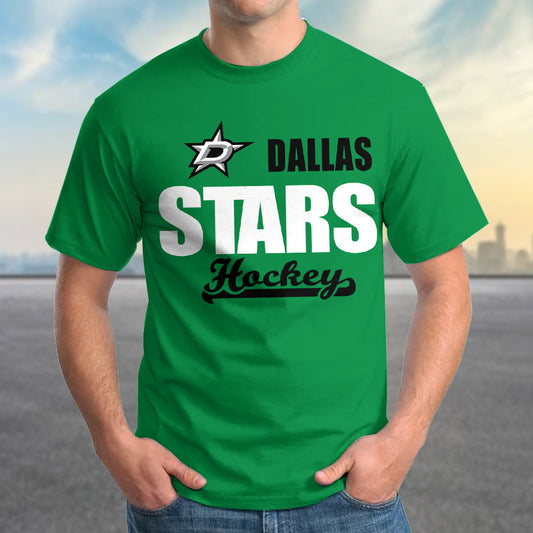 LIMITED EDITION - NEW CUSTOMIZED NHL15 DLS DALLAS STARS T-SHIRT FOR FAMILY (ADULTS & KIDS)