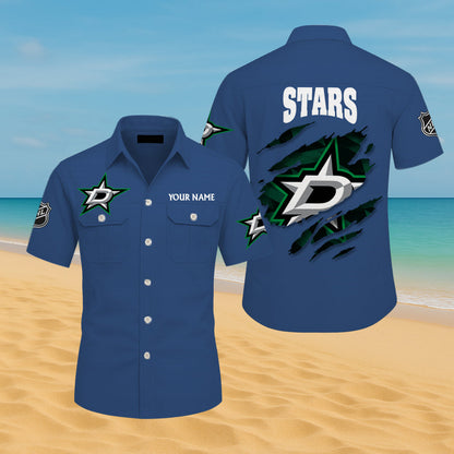 LIMITED EDITION - NEW CUSTOMIZED NHL15 DLS DALLAS STARS CARGO SHIRT