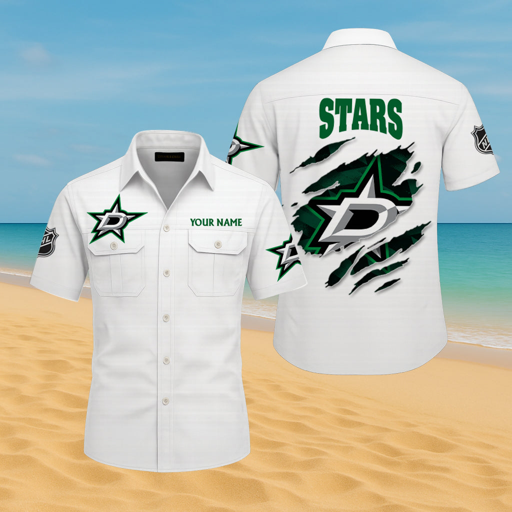 LIMITED EDITION - NEW CUSTOMIZED NHL15 DLS DALLAS STARS CARGO SHIRT