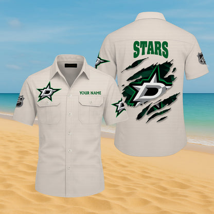 LIMITED EDITION - NEW CUSTOMIZED NHL15 DLS DALLAS STARS CARGO SHIRT