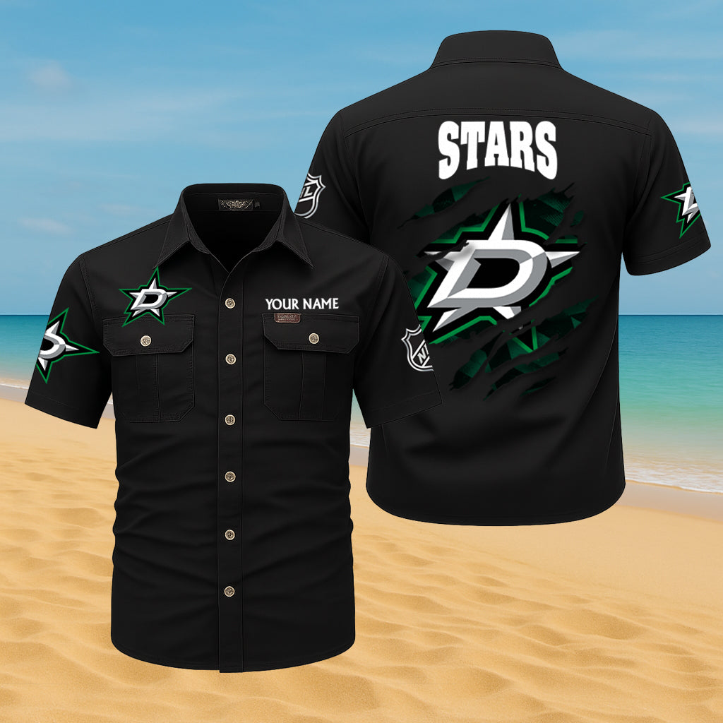 LIMITED EDITION - NEW CUSTOMIZED NHL15 DLS DALLAS STARS CARGO SHIRT